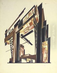 Architectural Composition No. 224 by Iakov Chernikhov