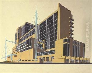 I. Architectural Fantasy No. 48 by Iakov Chernikhov