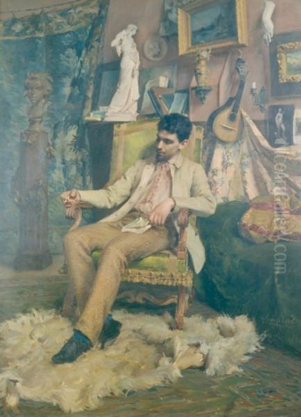 Portrait of Teixeira Lopes - view 1