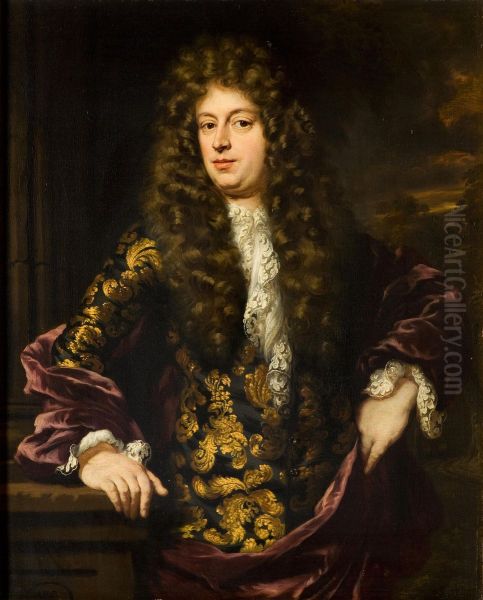 Portrait of a man, possibly Joan Blaeu (1650-1712) - view 1