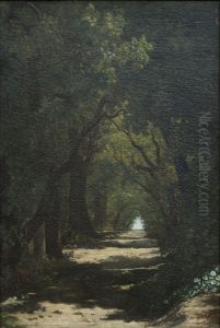 The Woods of Caldas by Jose Malhoa
