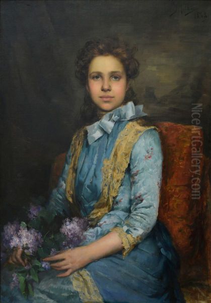 Portrait of Laura Sauvinet - view 1