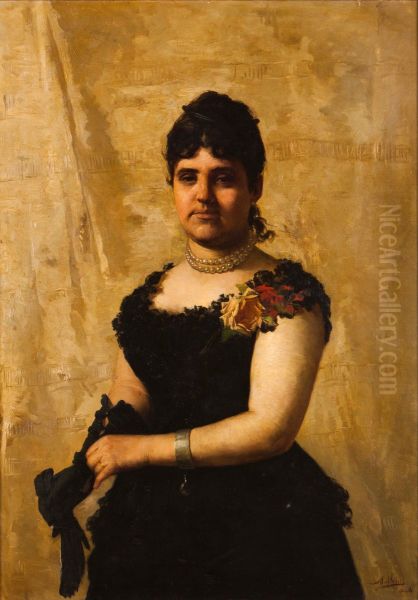 Portrait of D. Maria Isabel da Costa Sao Romao - view 1