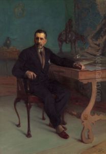 Posthumous portrait of Jose Relvas by Jose Malhoa