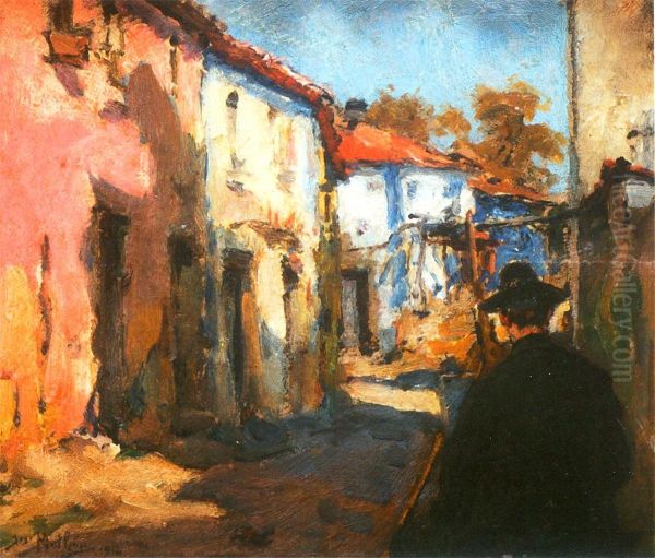 An alley in Figueiro - view 1