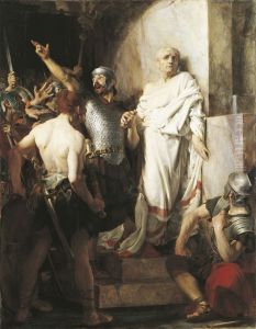 Claudius Proclaimed Emperor by Charles Lebayle