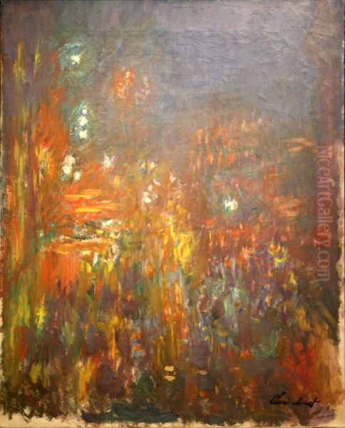 Leicester Square, by night - view 1