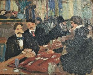 Paris Cafe - Card Game by Amadeo De Souza Cardoso