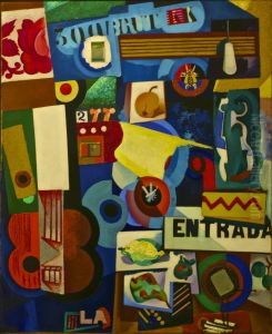 Title Unknown (Entrada) by Amadeo De Souza Cardoso
