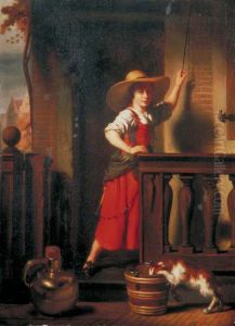 Woman Selling Milk