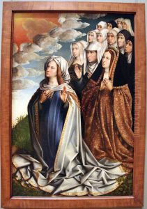 The Virgin Mediator with Jeanne la Folle