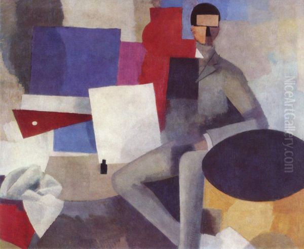 Homme assis - view 1