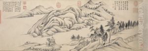 River and Mountains on a Clear Autumn Day by Dong Qichang