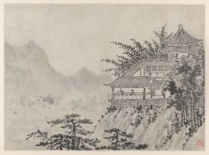 The Thousand Acres of Clouds, from Twelve Views of Tiger Hill, Suzhou by Shen Zhou