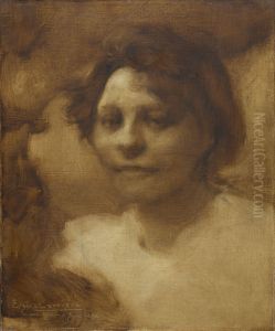 Madame Case by Eugene Carriere