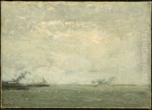 Seascape by Henry Ward Ranger