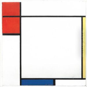 Composition with Red, Yellow, and Blue Composition with Red, Yellow, and Blue