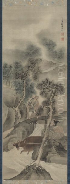 Water Buffalo Returning Home - view 1