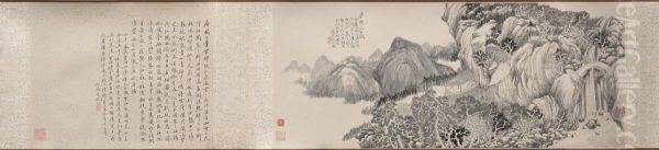 Dream Journey to Mt. Tiantai - view 1