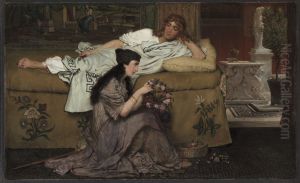 Glaucus and Nydia by Lawrence Alma-Tadema