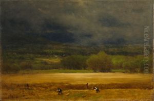 The Wheat Field by George Inness