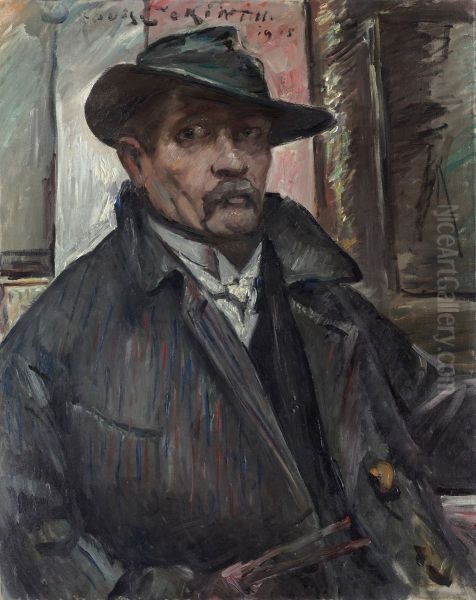 Self-Portrait with Hat and Coat - view 1