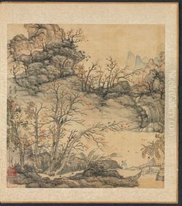 Autumn Landscape by Chen Hongshou