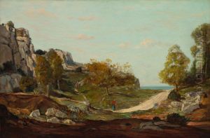 Landscape at Saint-Andre, Near Marseilles by Paul Guigou