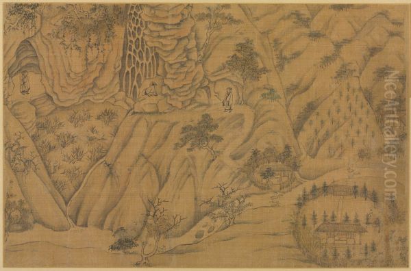 Dwelling in the Longmian ("Sleeping Dragon") Mountains - view 1