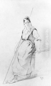 Farm Woman by Anton Mauve