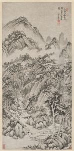 Mountain Village Embraced by the Summer by Wang Shimin