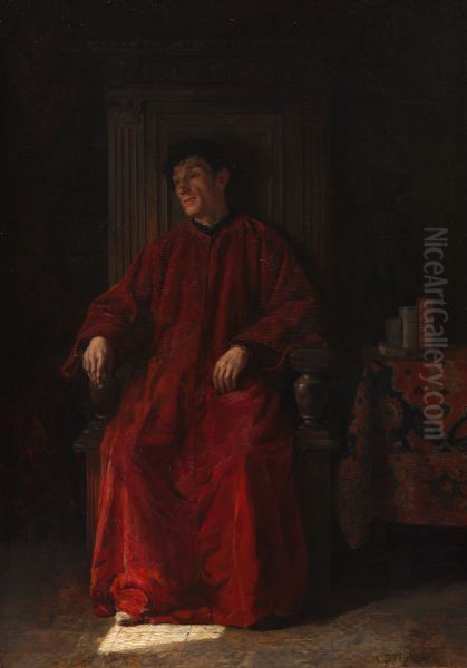 Judge in Red Robe - view 1