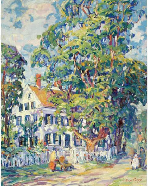 House With Multiple Figures - view 1