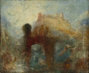 Queen Mab's Cave by J. M. W. Turner