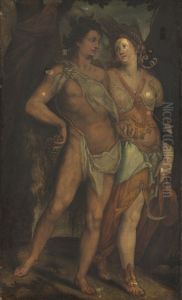 Ceres and Bacchus by Bartholomeus Spranger