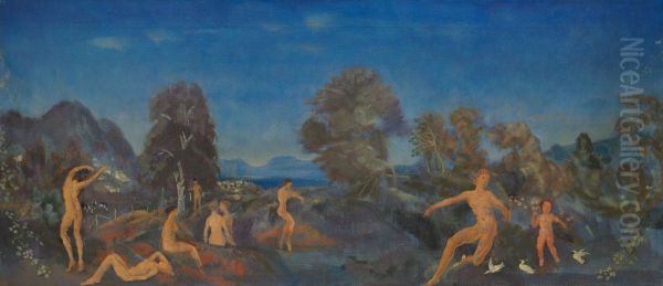 Hermes and the Infant Dionysus - view 1