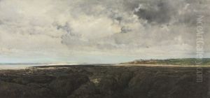 Villerville Seen from Le Ratier by Charles-Francois Daubigny