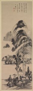 Thin Forest and Distant Mountains by Li Liufang