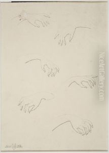 drawing by Philippe Wolfers , KBS-FRB, D2017.023.019.062 by Philippe Wolfers