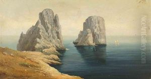 Veduta Dei Faraglioni - Capri
