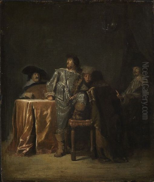 Musizierende Offiziere - view 1