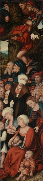 Preaching of John the Baptist - view 1