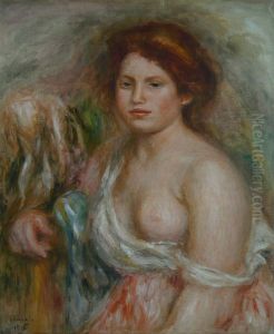 Portrait de modele en buste