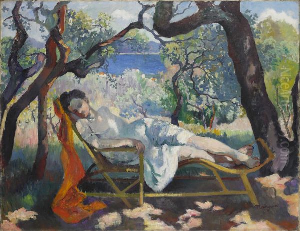 Le repos, Jeanne, Le Rocking-Chair - view 1