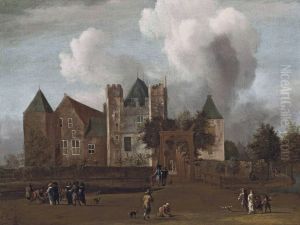 View of Purmersteijn castle in Purmerend
