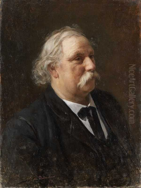 Portrait of Knud Larsen Bergslien - view 1