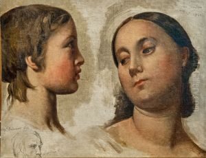 Madame de Laureal and her sonFrancais:Madame de Laureal et son filsItaliano:Madame de Laureal e suo figlio by Jean Auguste Dominique Ingres