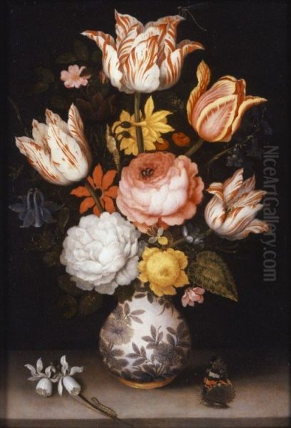 Still Life with Flowers in a Porcelain Vase - view 1