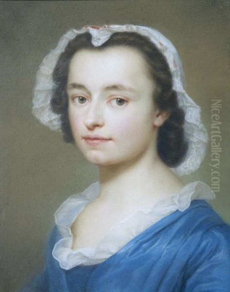 Portrait of the artist's sister, Juliane Charlotte Mengs - view 1