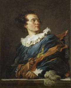 Portrat des Abbe de Saint-Non in einem Phantasiekostum Portrat des Abbe de Saint-Non in einem Phantasiekostum